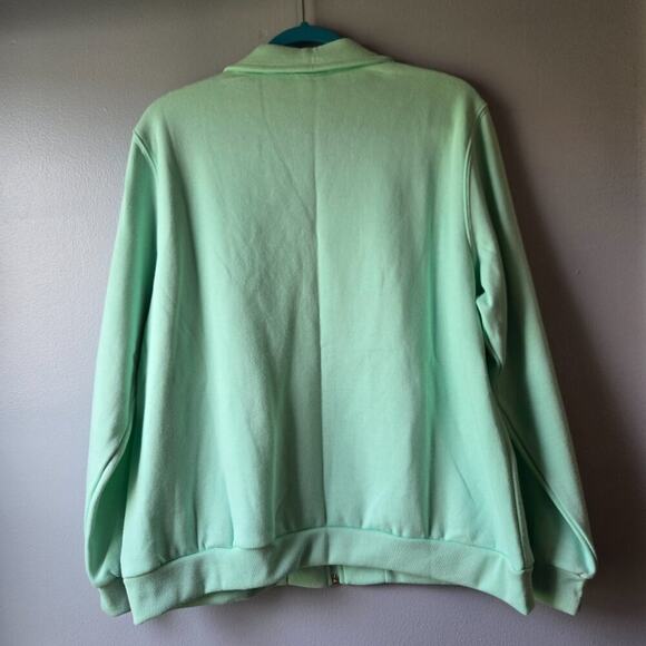 Blair Full Zipper Front Fleece Jacket with Cuffed Long Sleeves and Pockets NWOT - Picture 4 of 11